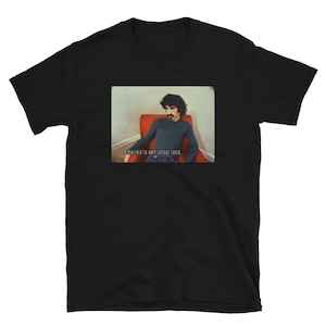 frank zappa amerika is een idiootland t-shirt