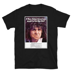 marc bolan t. rex anti-smoking t-shirt