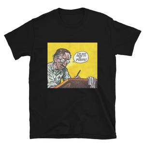 R Crumb Gun Self Portrait T-shirt; Robert Crumb Underground