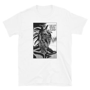 camiseta engraçada kazuo umezu frango george