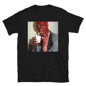 T-shirt en coton frank hellraiser dans les coulisses