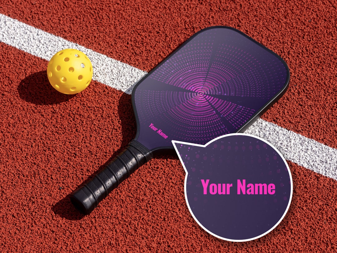 Sonic Ripple Pickleball Paddle, Custom Pickleball Paddle With Name