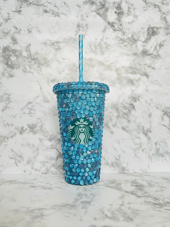 Blue Bubble 24oz Starbucks Cold Cup