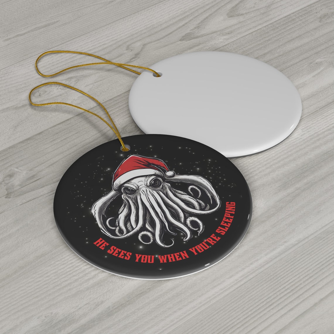 Cthulhu Christmas Ornament 