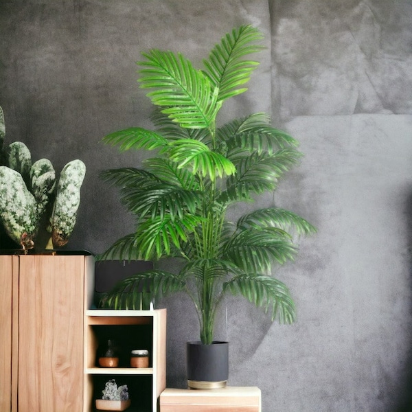 Indoor Palm Tree | Artificial Palm Tree | Indoor Plant | Indoor Palm Tree | Room Plant | Room Leaves | Artificial Leaves | Indoor Tree
