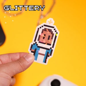 Glittery Mary, moeder van God videogamesticker