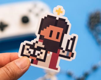 St. Matthew Video Game Sticker