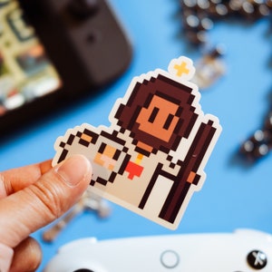 Sticker videogame Jezus de goede herder