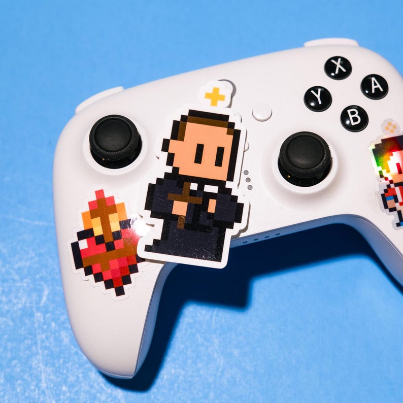 Gerald Sticker St. Gerald Majella Video Game Sticker - Etsy