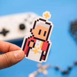 Adesivo del videogioco San Pio X