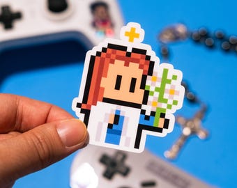 St. Maria Goretti Video Game Sticker