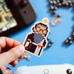 St. Maximilian Kolbe videogamesticker