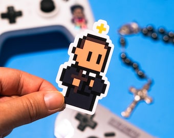 Adesivo de videogame St. Gerald Majella