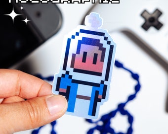 Holographic Mary, Mother of God Video Game Sticker