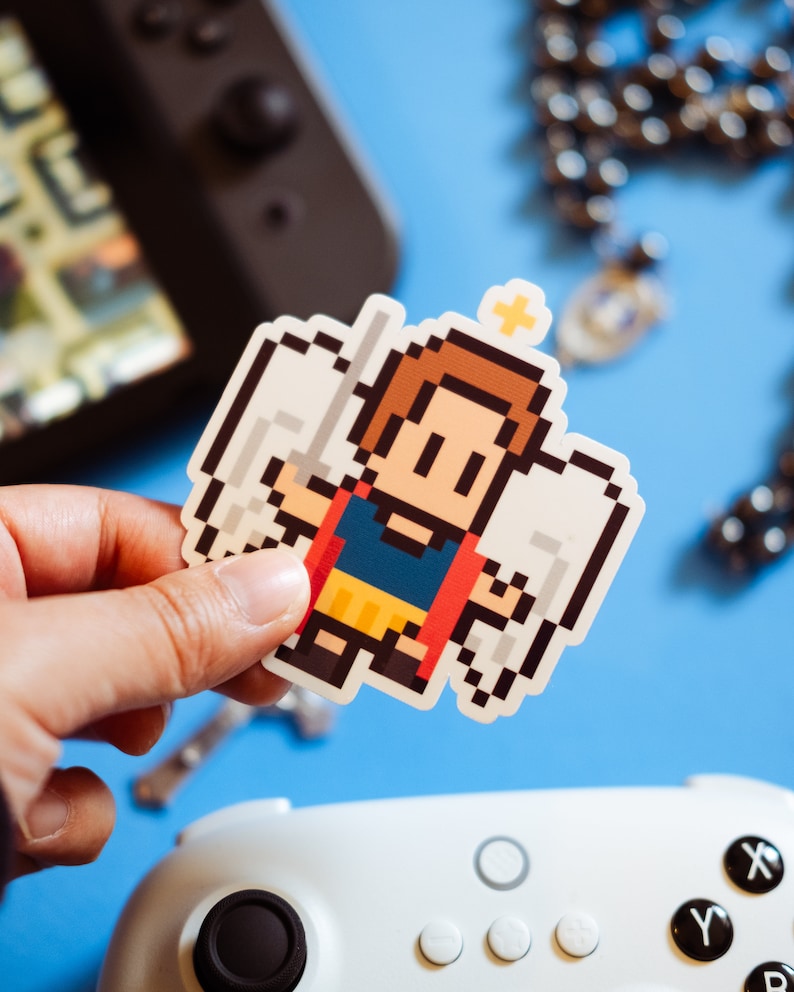 Tunic Sticker St. Michael the Archangel Video Game Sticker - Etsy