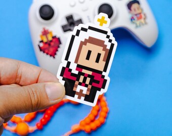 Saint Bernadette Video Game Sticker