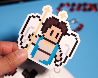 Adesivo de videogame São Rafael, o Arcanjo