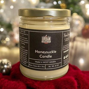 Honeysuckle Candle Candle 8 oz