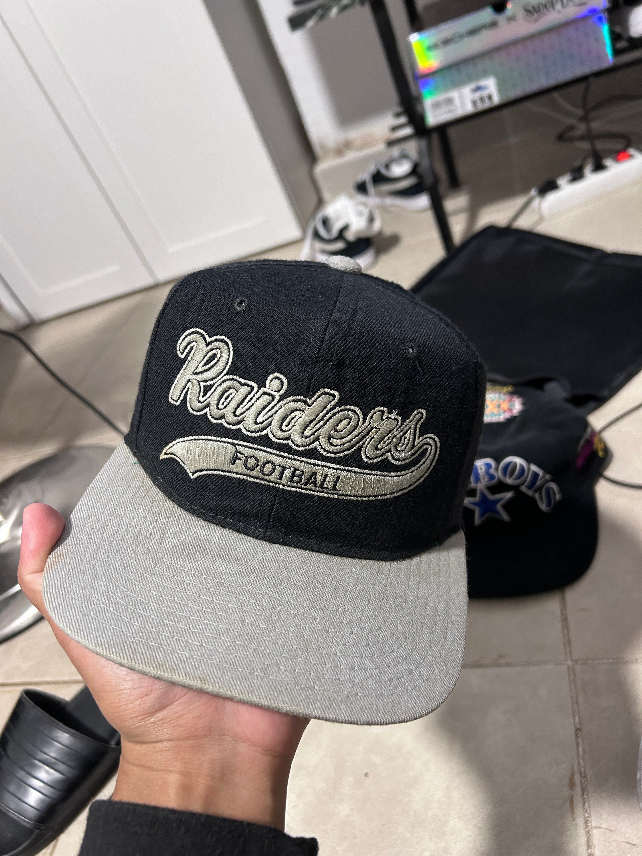 Raiders Starter Hat - Etsy Raiders Starter Hat - Etsy
