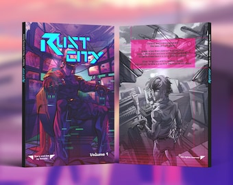 Rust City: Volume 1 - Variant Cover NEON DARK