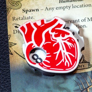 Health Trackers - Arkham Horror Compatible - Magnetic Acrylic Monster Health Counters.