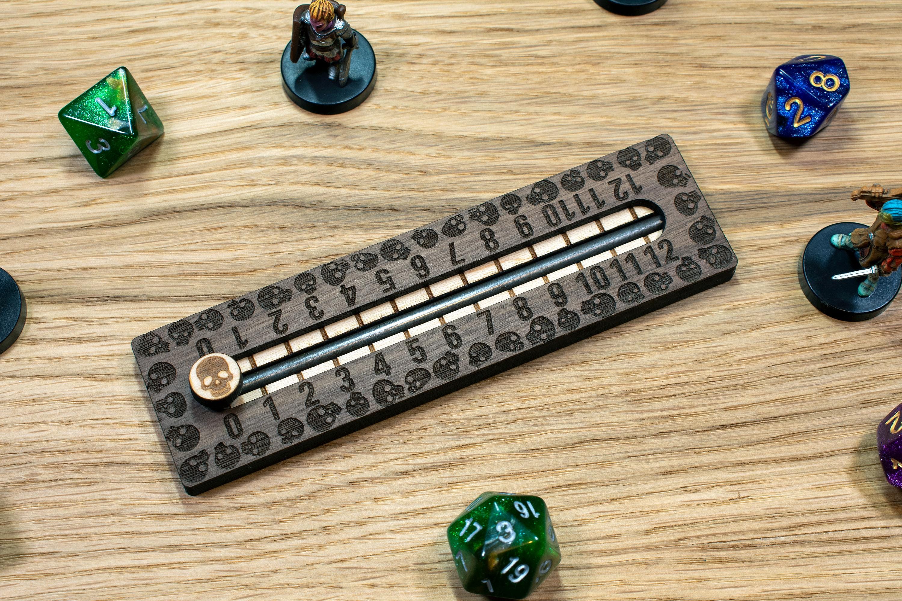 Daggerheart Compatible Fear Tracker - Real Wood GM Tool for Ttrpgs - Etsy