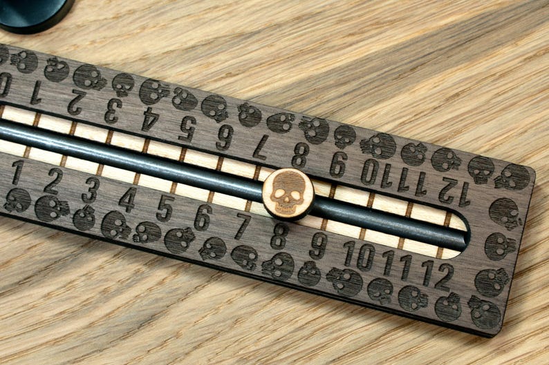 Daggerheart Compatible Fear Tracker - Real Wood GM Tool for Ttrpgs - Etsy