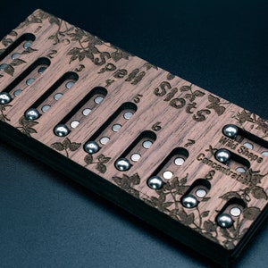 Druid Magnetic Wooden Spell Slot Tracker - Personalised DND 5e table top spell slot counter