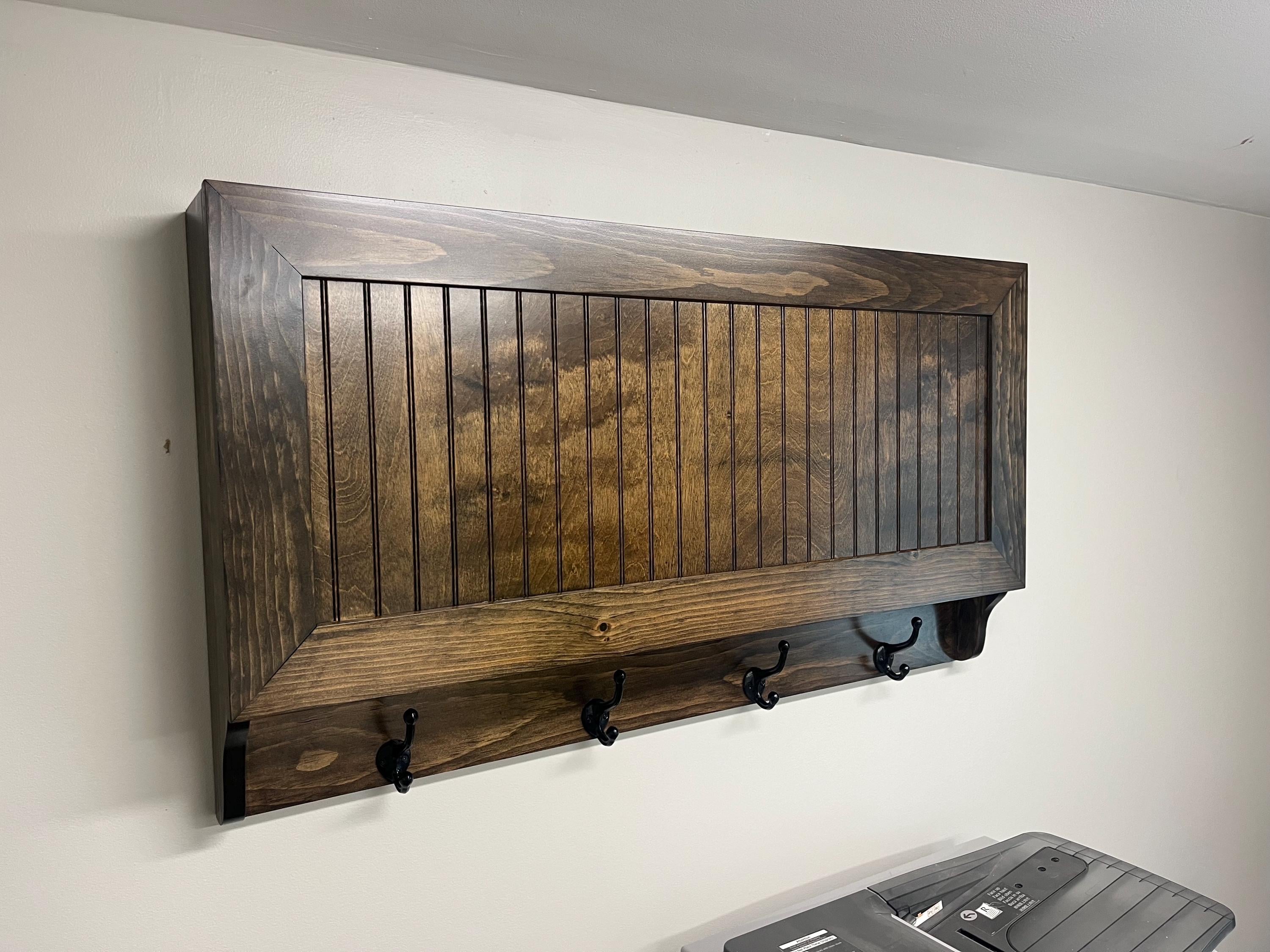 Hide Coat Rack New*** Decorative Coat Rack With Hidden Storage. - Etsy
