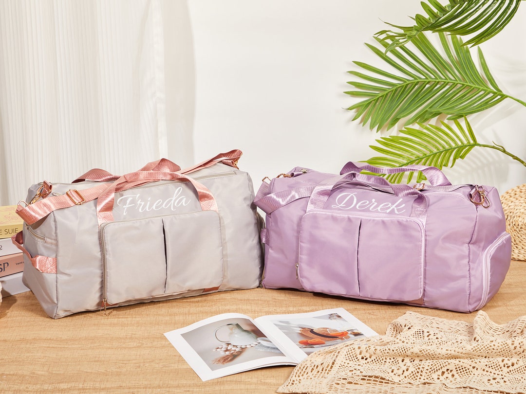 Monogrammed Travel Bags Personalized Duffle Bag Honeymoon Bag Etsy UK