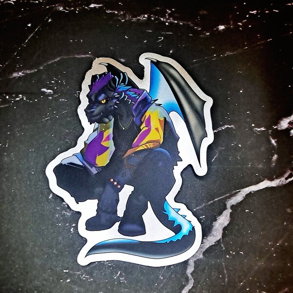 Nox River Art Sticker