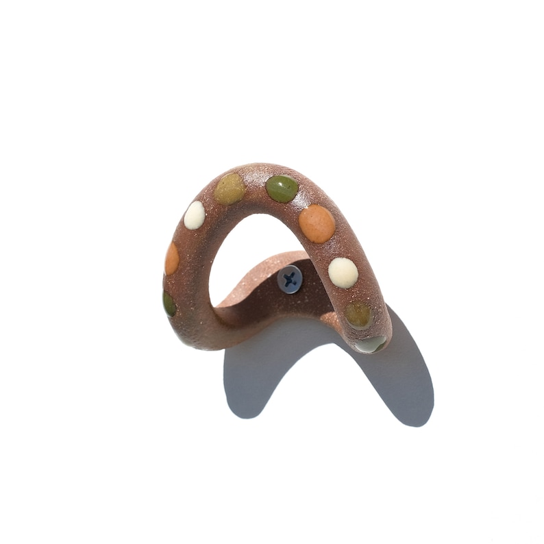 PREORDER XL Ceramic Wall Hooks Handmade Decorative Coat Hook