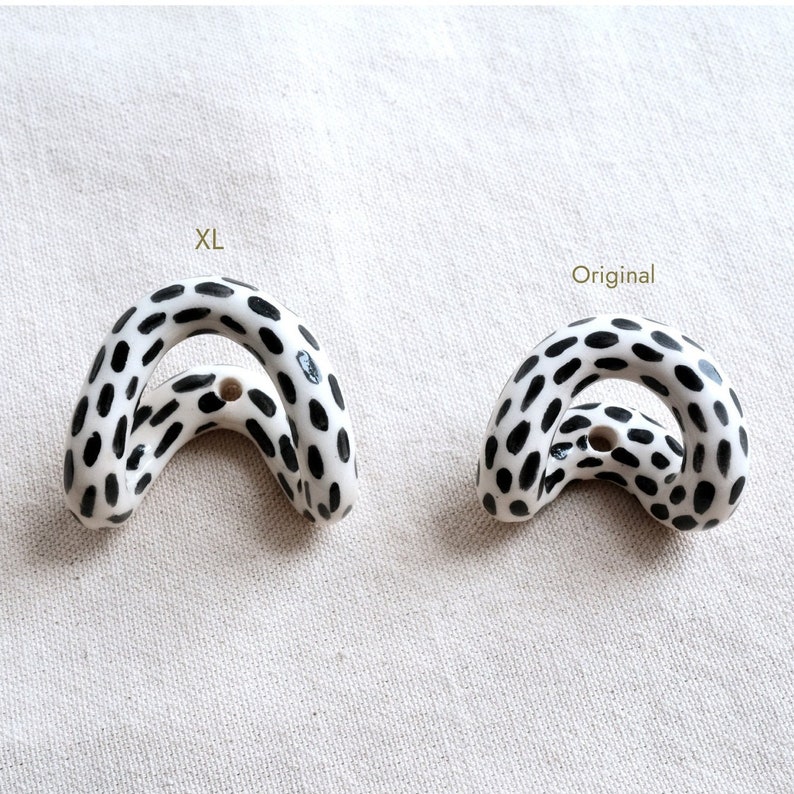 PREORDER XL Ceramic Wall Hooks Handmade Decorative Coat Hook