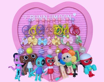 dandy’s world x bunniimoon cutie bag charms L