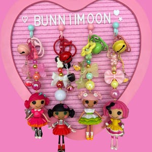 lalaloopsy x bunniimoon süße Taschenanhänger