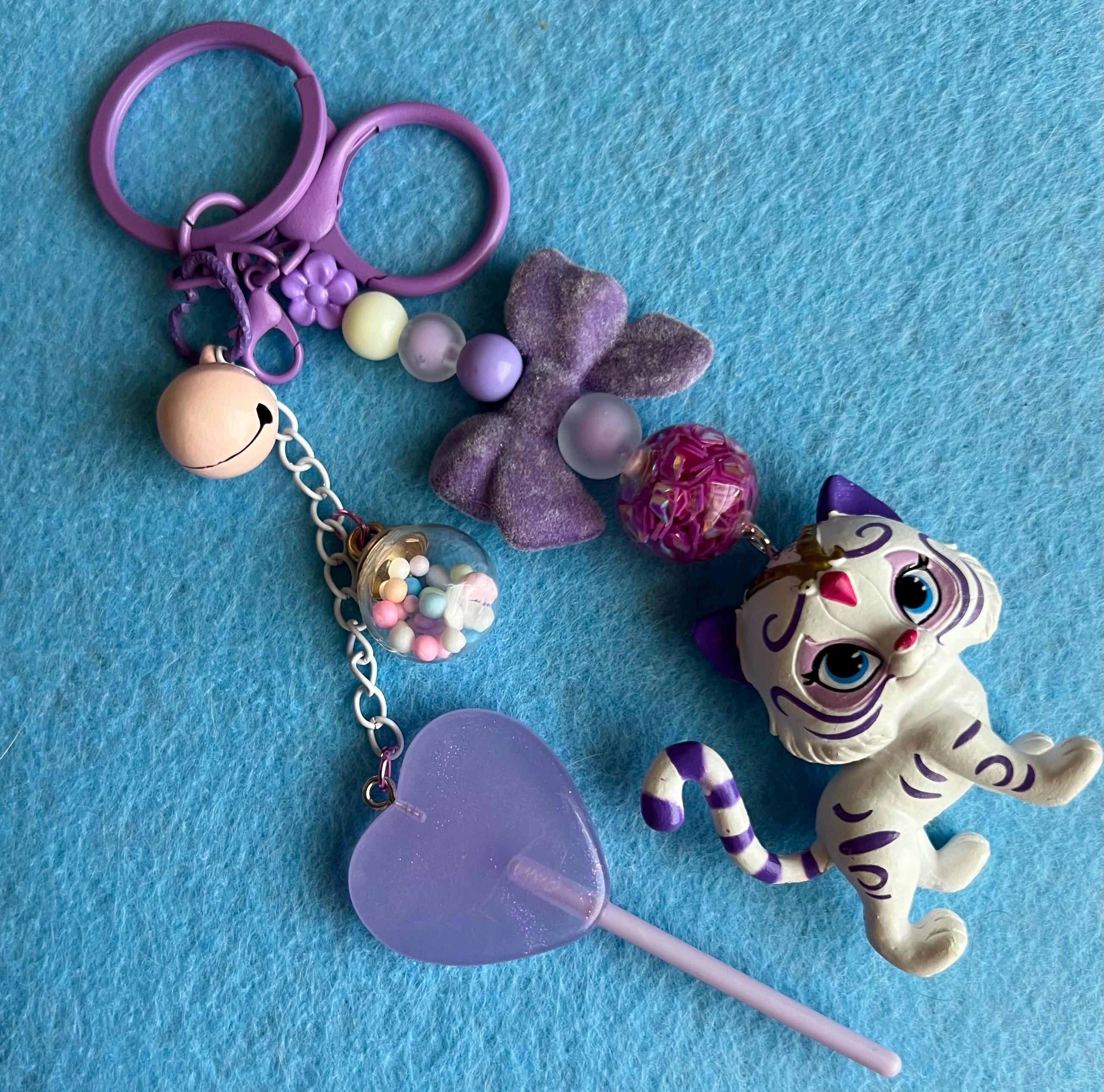 Ciondoli fatti a mano per borse Bebe, Gobo e Polly Pocket