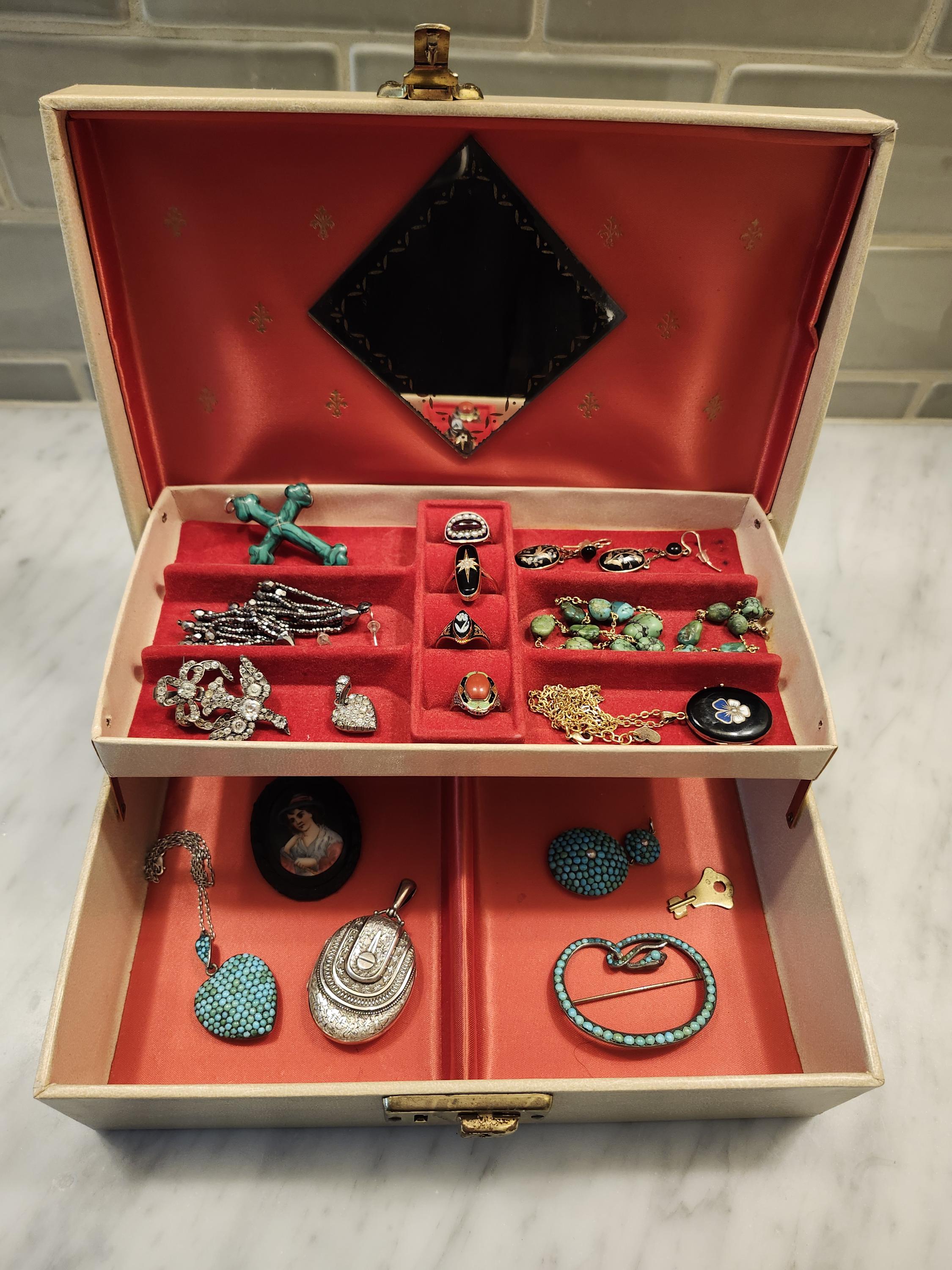 Mid Century 1960s Large Vintage Lady Buxton Jewelry Box - Etsy