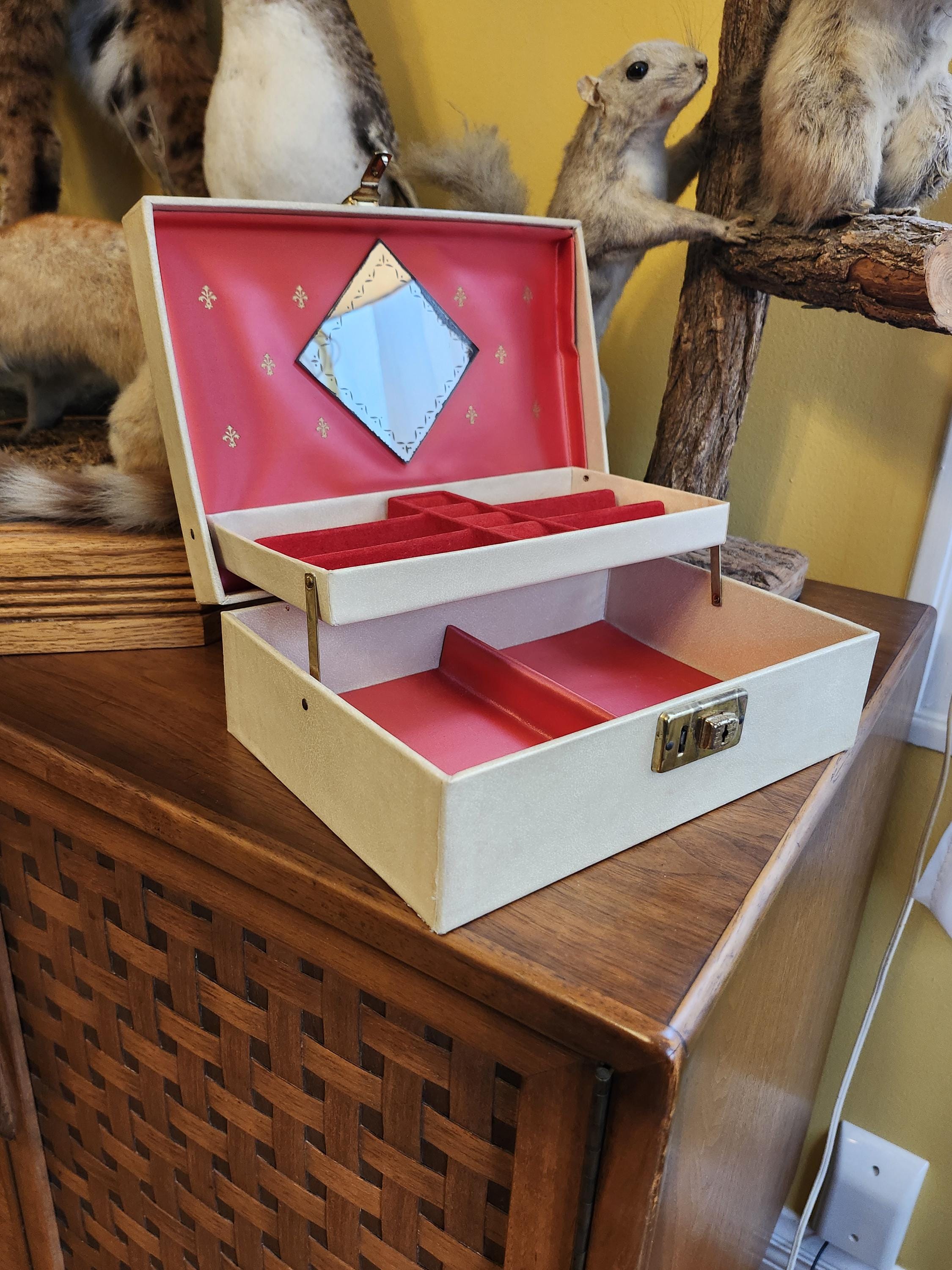 Mid Century 1960s Large Vintage Lady Buxton Jewelry Box - Etsy