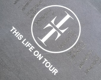 Take That This Life On Tour Tshirt in Glitter. Celebration. Concert. Fan Girls 2024. Front print. Concert dates. Thatters.