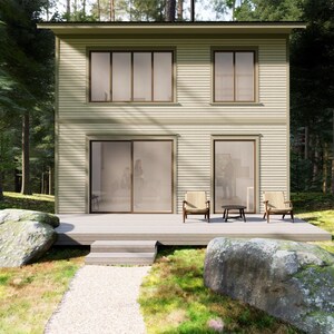 The Bosun, 1 Bedroom Small House Plan - 18&#39;X22&#39; (792sqft)