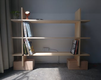 Wood Book Shelf Plans - no screws or nail DIY PDF Plans