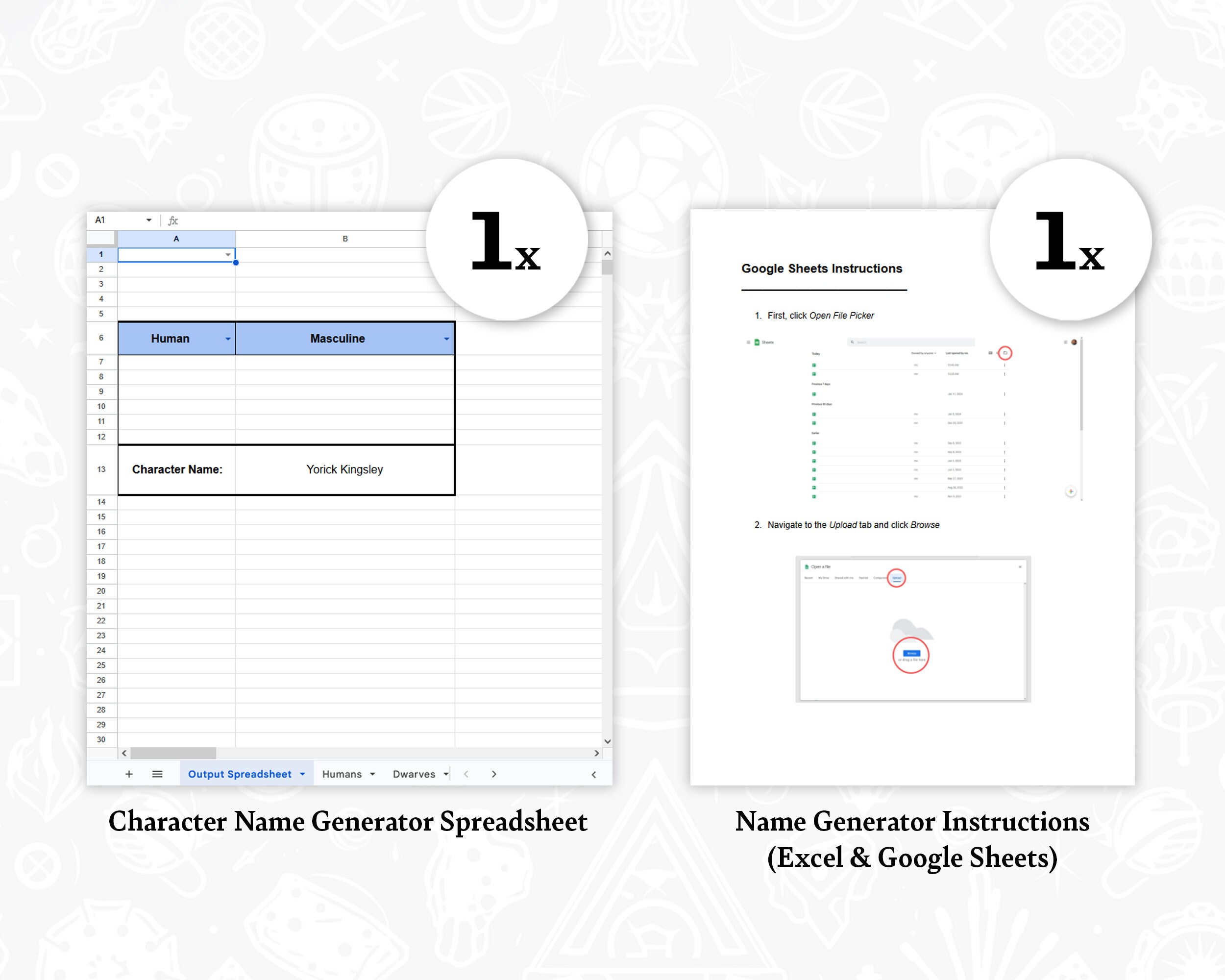 Dnd Multi-race Character &amp; NPC Name Generator | 5e DM Tool | Instant ...