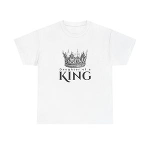 Daughter of a King Tee, Crown Shirt, Spiritual T-Shirt, Birthday Gift, Faith-Based Apparel