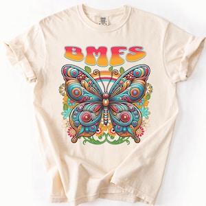 BMFS Festival T-Shirt, Comfort Colors T-Shirt, Vintage Inspired Oversized Tee, Phan Art
