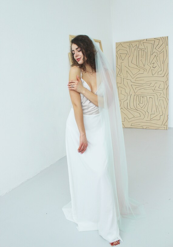 Buy FAIRY Veil, Colored Veil Wedding, Iridescent Veil, Multi 