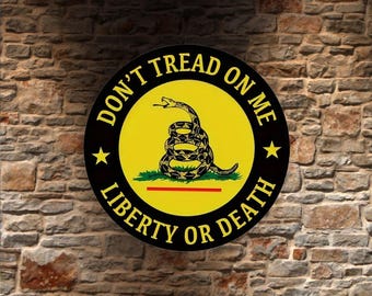 Don't Tread On Me Liberty or Death Hard Hat Sticker 100% Vinyl Hardhat Sticker, Toolbox, Water Bottle Label, Thermos, Clip Board Laptop Gift