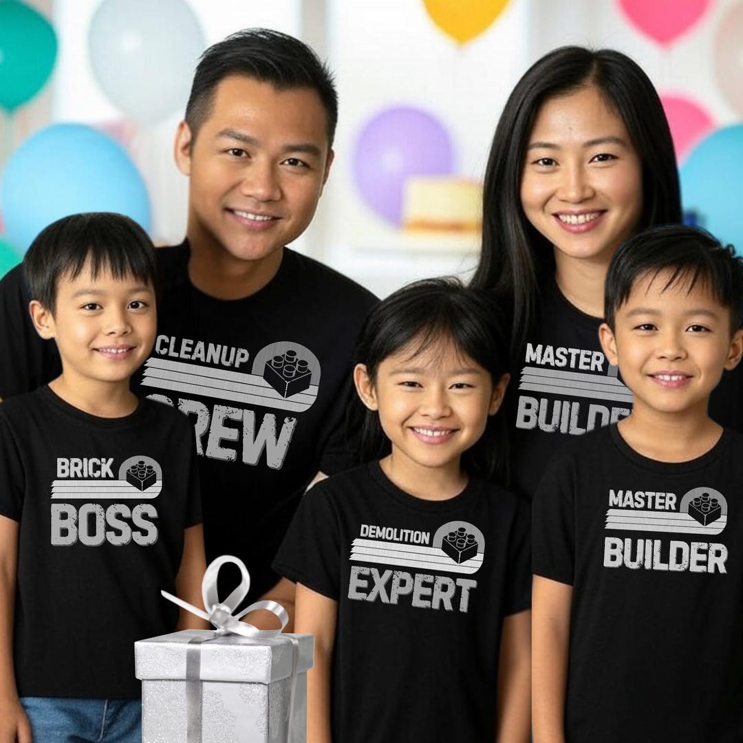Master Builder, Brick Boss, Cleanup Crew, Demolition Expert - Silver ...