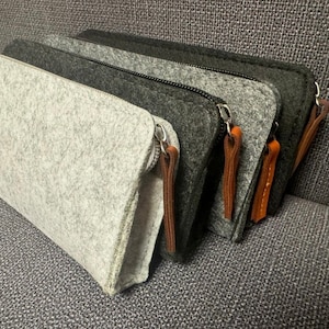 Filztasche mit Wunschtext