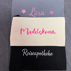 Kosmetiktasche aus Stoff