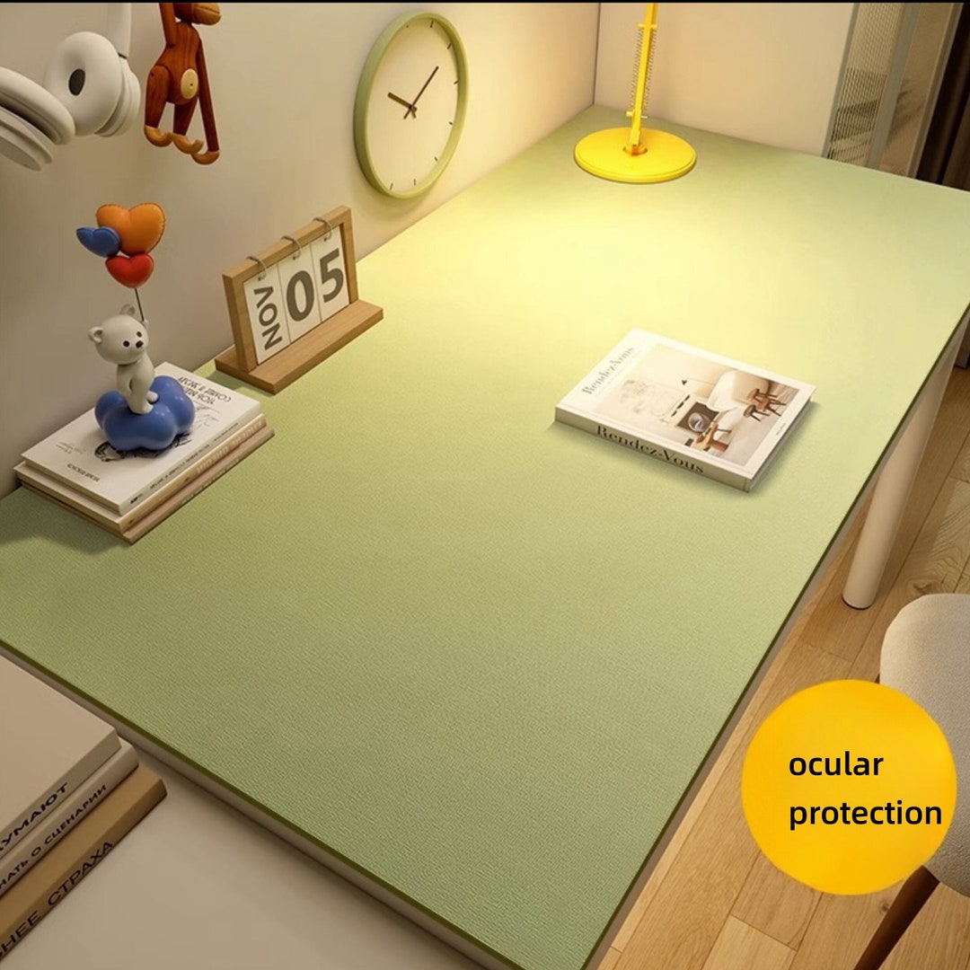 Leather Desk Pad Mat Desk Matleather Table Mat PVC Water Etsy UK